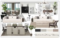 Classic Contemporary Living & Dining Room Casey H. Moodboard 1 thumb