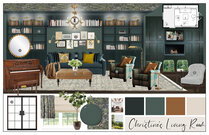 Eclectic & Exotic Living Room Design  Casey H. Moodboard 1 thumb