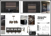 All Black Marble Kitchen Design Darya N. Moodboard 2 thumb