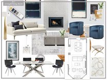 Modern Home Transformation With Glam Accents  Dragana V. Moodboard 1 thumb