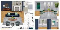 Elegant Open Living + Serene Bedroom Design Ibrahim H. Moodboard 2 thumb
