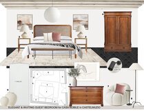 House Renovation with Exposed Beams and Antique furniture Laura A. Moodboard 1 thumb
