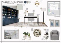 Transitional Living, Dining & Home Office Design Liana S. Moodboard 1 thumb