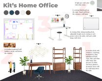 Industrial Small Home Office Design Janja R. Moodboard 2 thumb