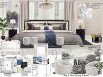 High end Contemporary Master Bedroom Design KaSonndra L. Moodboard 2 thumb