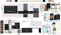 Masculine Kitchen, Bar & Bathroom Renovation Nada M. Moodboard 2 thumb