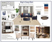 Open Concept Living and Dining Interior Design Theresa W. Moodboard 1 thumb