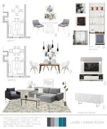 Soothing bedroom and living space Sarah B. Moodboard 1 thumb