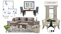 Transitional Living & Dining with Azure Accents Laura S. Moodboard 2 thumb