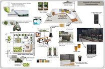 Contemporary Outdoor Dining And Lounge Design Farzaneh K. Moodboard 2 thumb