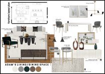 Spacious Living & Dining Room Design Shofy D. Moodboard 1 thumb