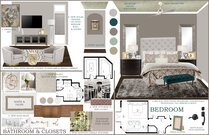 Transitional Master Suite Decorating Ideas Rachel H. Moodboard 2 thumb