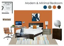 Minimalist Bedroom with Home Office Design Paaj Y. Moodboard 2 thumb