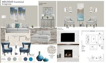Transitional Living Room with Blue Accents Tijana Z. Moodboard 2 thumb