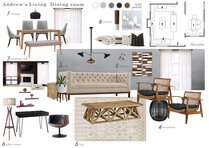 Eclectic and Modern Living Room Marina S. Moodboard 1 thumb