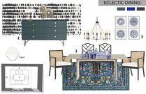 Eclectic Dining Room Design Avery B. Moodboard 1 thumb