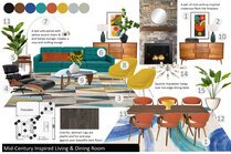 Colorful High End & Eclectic Home with Porch Drew F. Moodboard 1 thumb