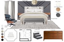 Contemporary Pet Friendly Bedroom Design MaryBeth C. Moodboard 2 thumb