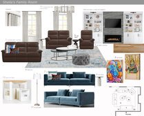 Glam High Ceiling Home with Fireplace Remodel Jessica S. Moodboard 2 thumb
