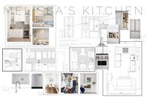 Fresh Modern Kitchen & Dining Interior Design Courtney B. Moodboard 2 thumb