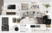 Classy Contemporary Dining Room Casey H. Moodboard 2 thumb