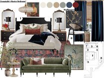 Vintage Bedroom Design with Eclectic Decor Kamila A. Moodboard 2 thumb
