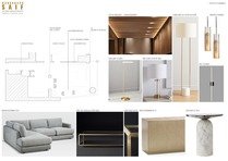 Contemporary Living Room Wallpaper Ideas Mladen C Moodboard 2 thumb