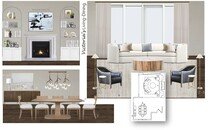  White Modern Traditional Combined Living and Dining Room Wanda P. Moodboard 1 thumb