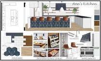 Wooden Ceiling Transitional Kitchen Remodel Selma A. Moodboard 2 thumb