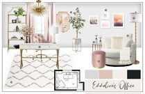 Elegant & Sophisticated Home Office Makeover Casey H. Moodboard 2 thumb