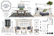 Neutral Transitional Living and Dining Room MaryBeth C. Moodboard 2 thumb