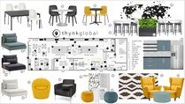 Bright Open Concept Business Office Design  Dale C. Moodboard 2 thumb