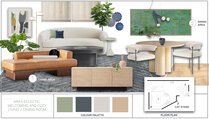 Eclectic Welcoming Living & Dining Room Ryley B. Moodboard 1 thumb