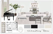 White Feminine High End Living Room with Piano Casey H. Moodboard 1 thumb