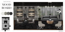 Luxurious & Masculine Home Office Design Erika F. Moodboard 2 thumb