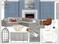 Eclectic Home Design with Formal Dining Room Dragana V. Moodboard 2 thumb