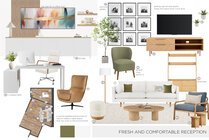Private Therapy Office &  Lobby Design Maya M. Moodboard 1 thumb