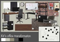 Industrial Small Home Office Design Thanos M. Moodboard 1 thumb