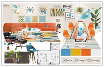 Colorful High End & Eclectic Home with Porch Casey H. Moodboard 2 thumb