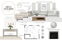 Elegant and Sophisticated Living Room MaryBeth C. Moodboard 1 thumb