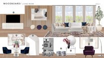 Neutral Living Room with Pop of Color Erika F. Moodboard 2 thumb