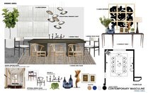 Contemporary Masculine Dining Area Ibrahim H. Moodboard 1 thumb