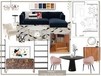 Contemporary NYC Apartment Interior Design Dragana V. Moodboard 2 thumb