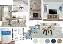 Clean Transitional Living Room Picharat A.  Moodboard 2 thumb