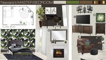 Transitional and Tropical Style Master Bedroom Jessica D. Moodboard 1 thumb