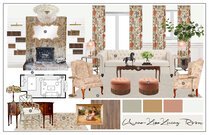 Grand Millenial Style Living Room Casey H. Moodboard 1 thumb