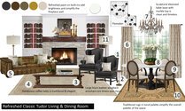 Classy Traditional Living & Dining Design Drew F. Moodboard 2 thumb