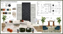 Glamorous Living and Dining Room Design Rajna S. Moodboard 2 thumb