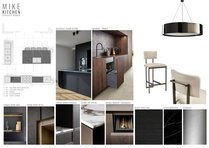 All Black Marble Kitchen Design Mladen C. Moodboard 1 thumb
