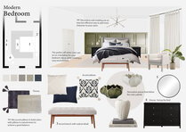Inspiring Modern Bedroom Interior Design Anna Y. Moodboard 1 thumb